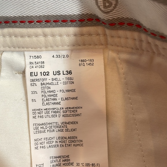 Bogner Pants Men’s Khaki Cargo Size 36 Waist - Picture 12 of 13